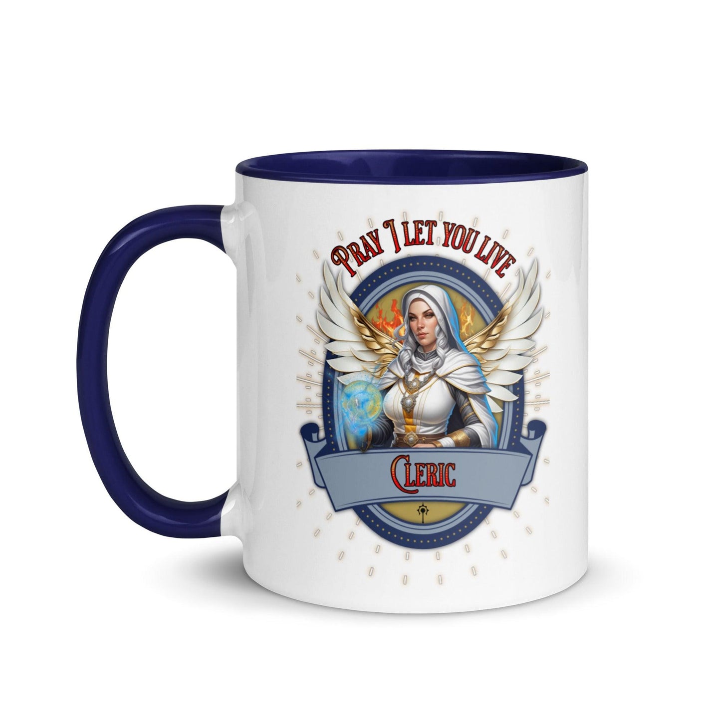 EYNA Emporium - "Pray I Let You Live" Cleric Two-Toned Color Mug