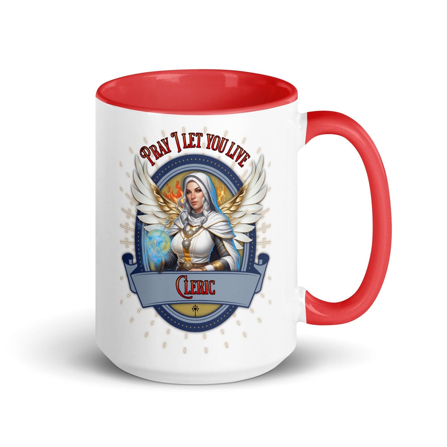 EYNA Emporium - "Pray I Let You Live" Cleric Two-Toned Color Mug