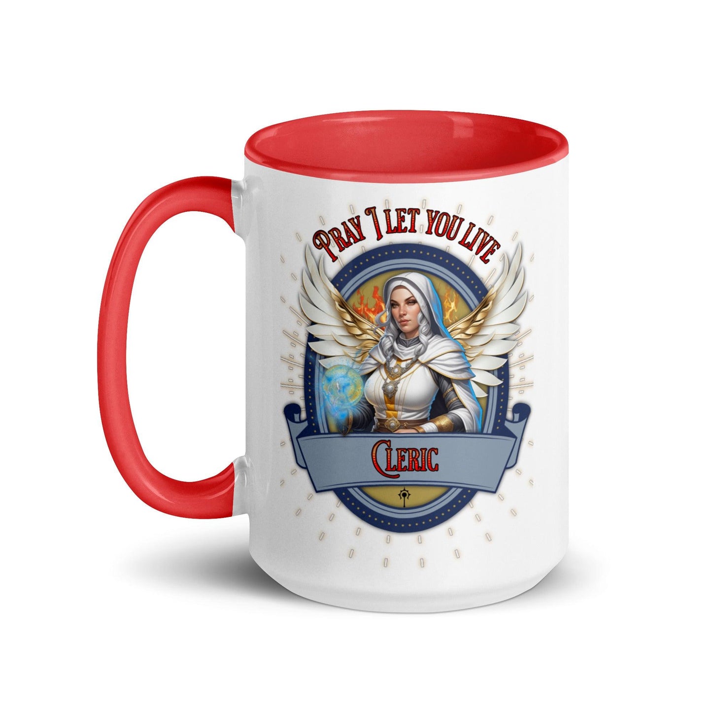 EYNA Emporium - "Pray I Let You Live" Cleric Two-Toned Color Mug