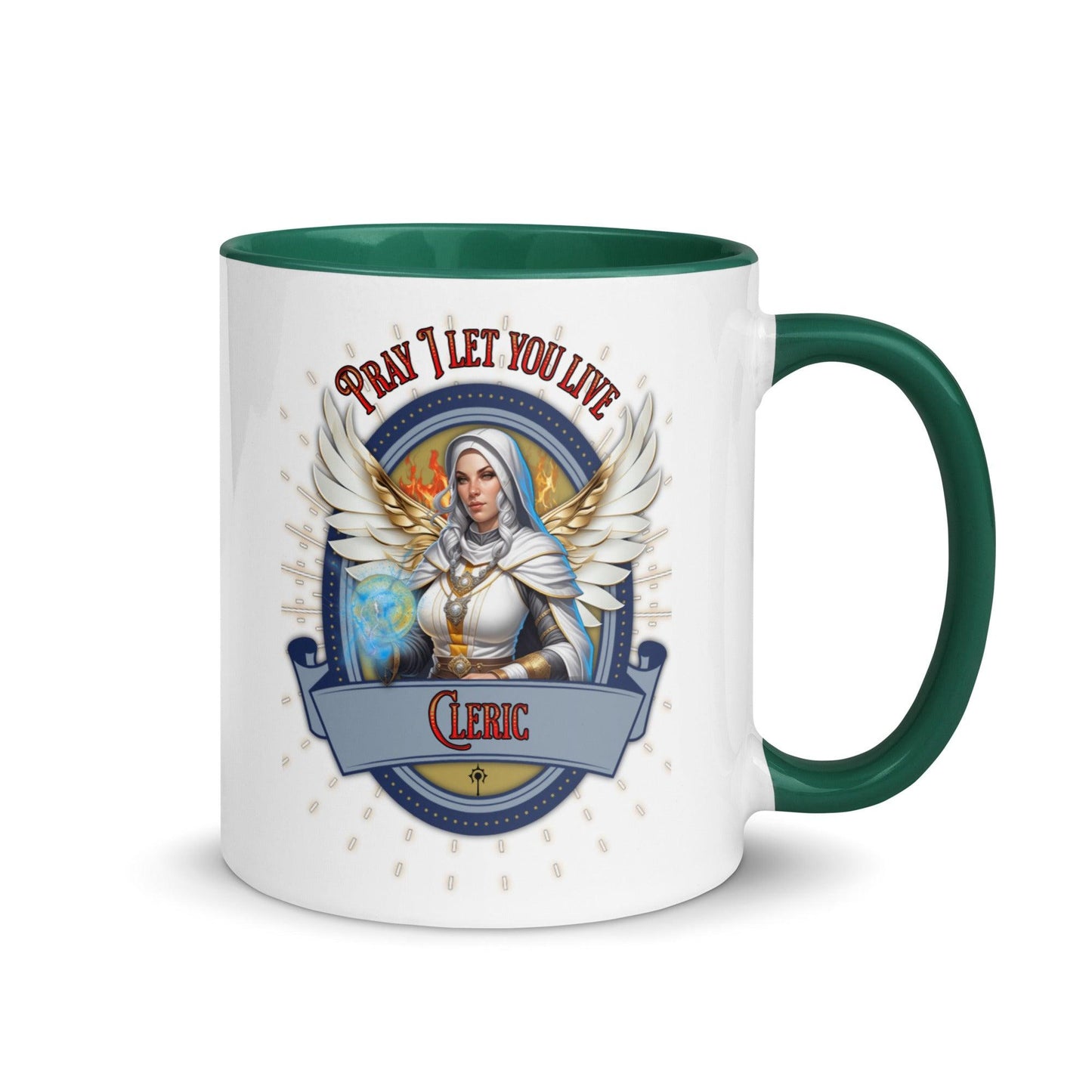 EYNA Emporium - "Pray I Let You Live" Cleric Two-Toned Color Mug