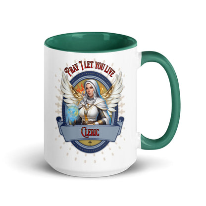 EYNA Emporium - "Pray I Let You Live" Cleric Two-Toned Color Mug