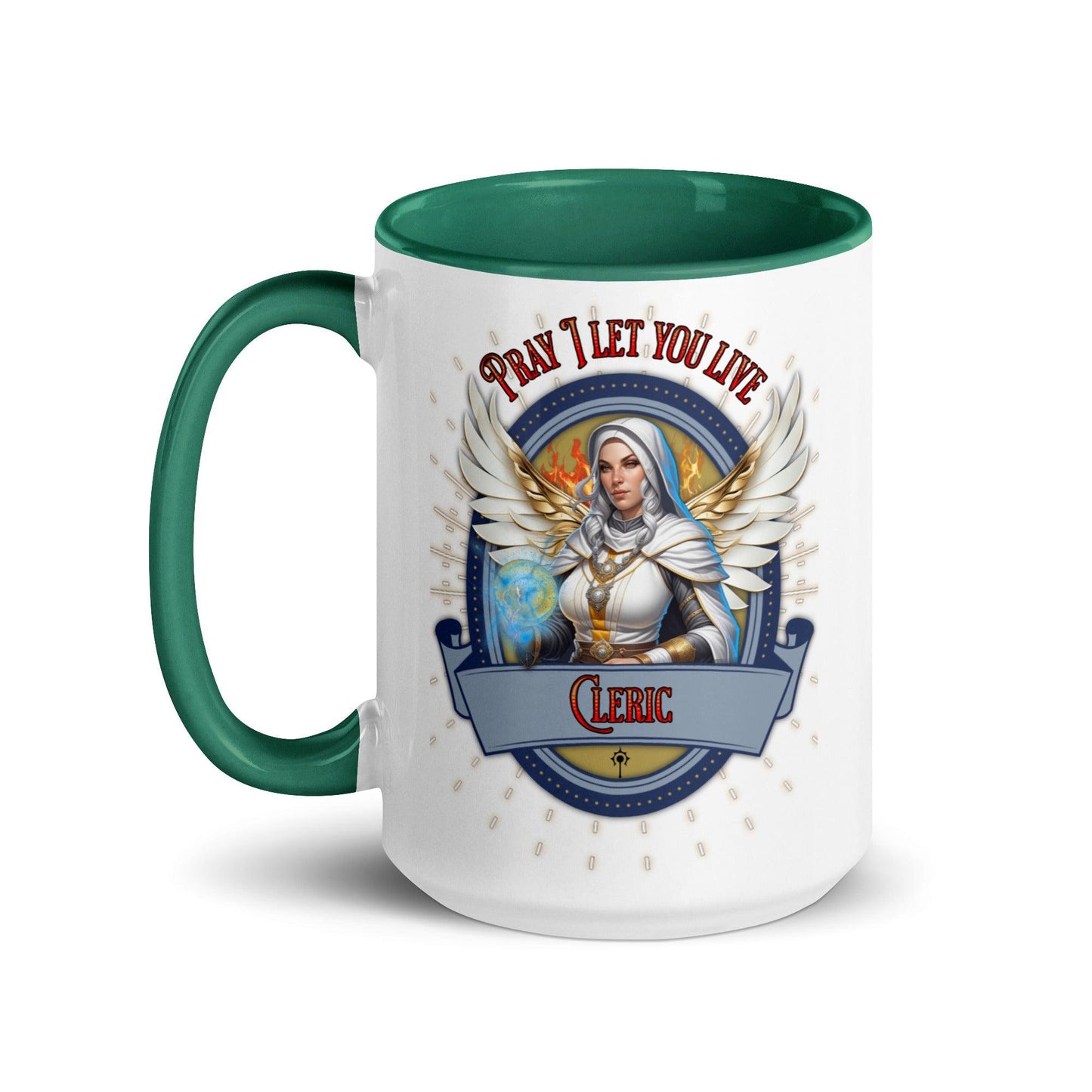 EYNA Emporium - "Pray I Let You Live" Cleric Two-Toned Color Mug