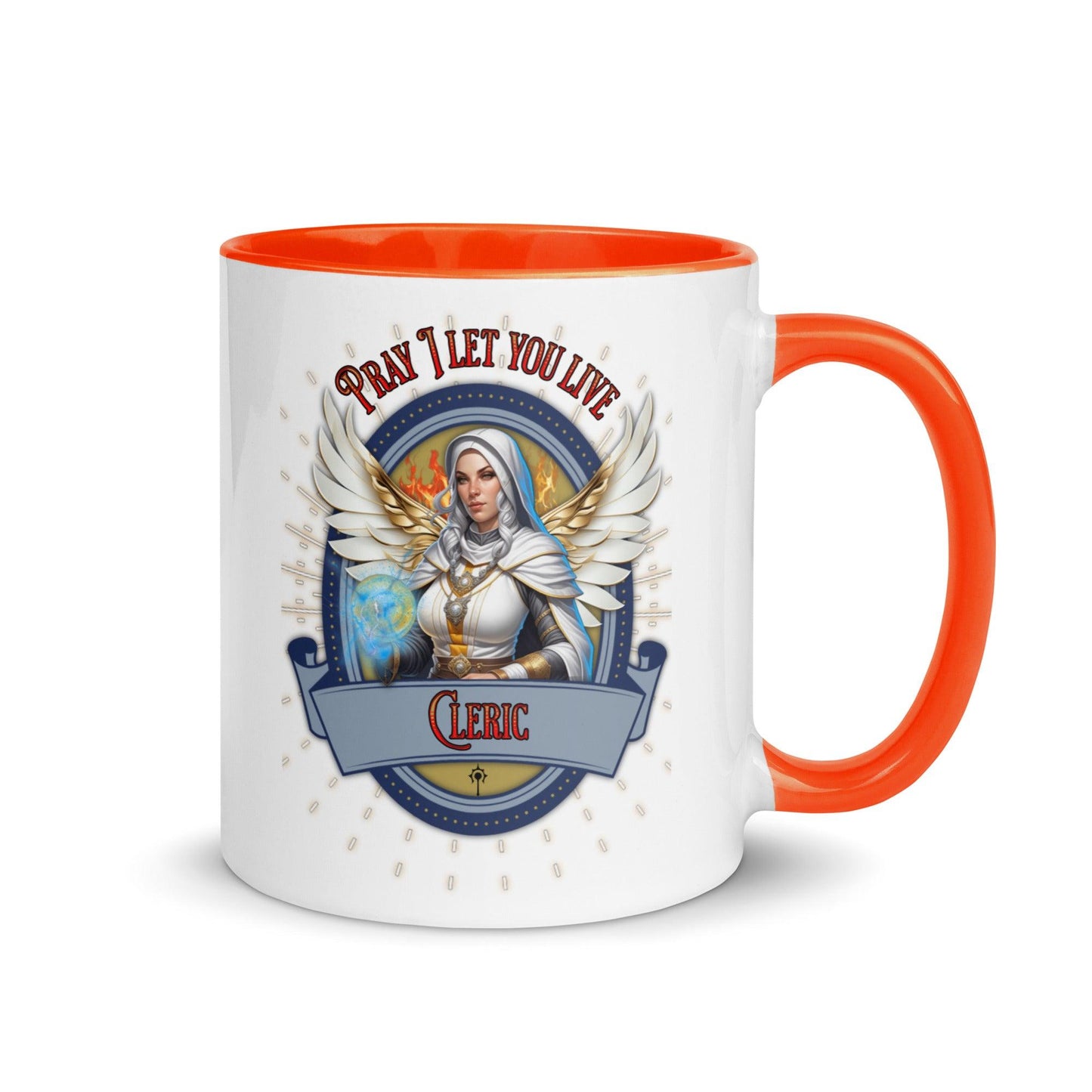 EYNA Emporium - "Pray I Let You Live" Cleric Two-Toned Color Mug