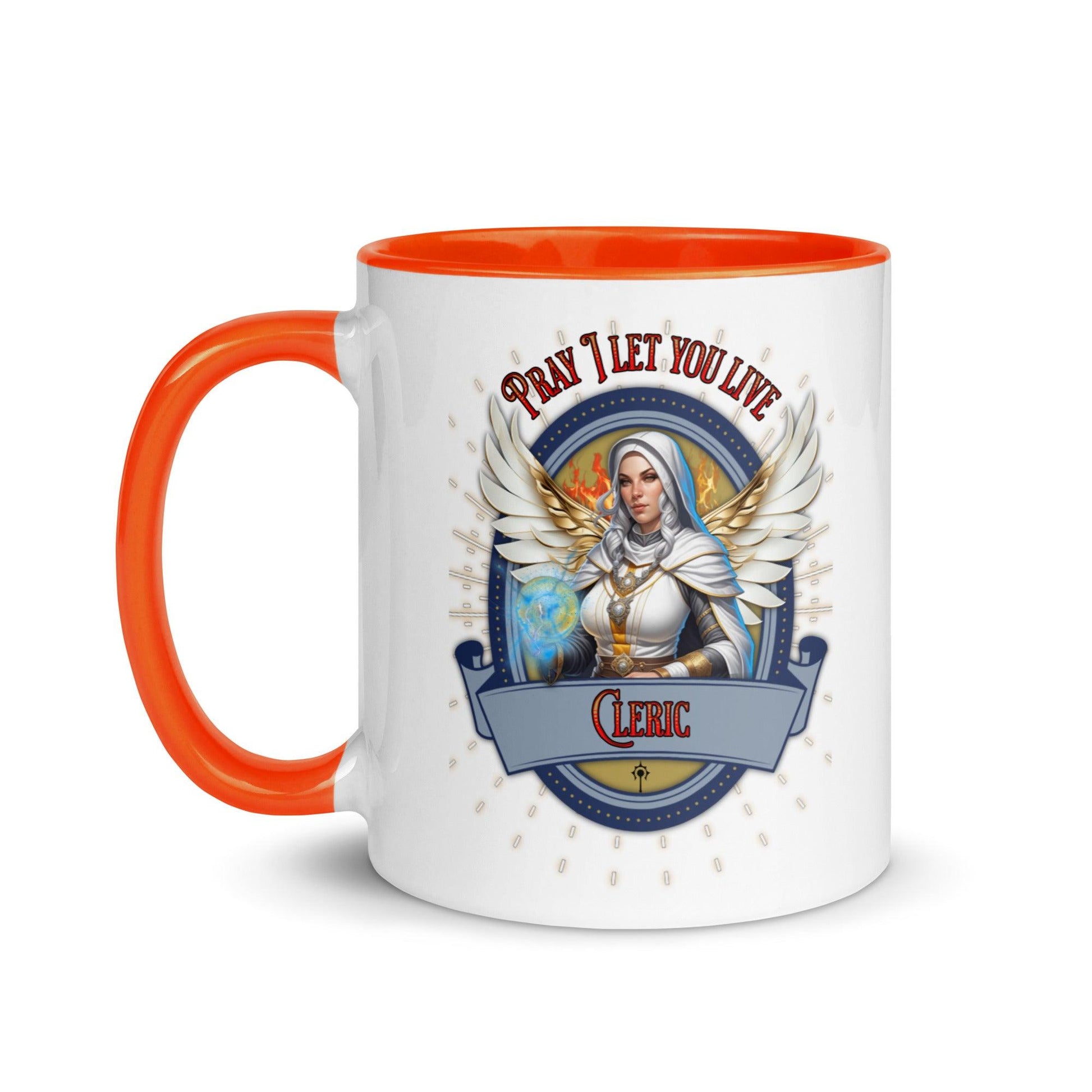 EYNA Emporium - "Pray I Let You Live" Cleric Two-Toned Color Mug