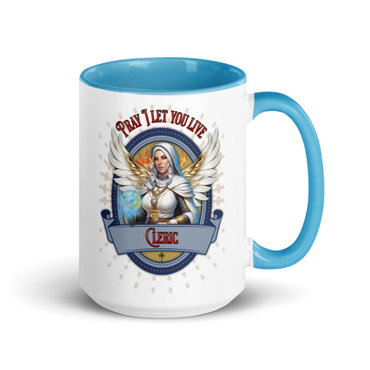 EYNA Emporium - "Pray I Let You Live" Cleric Two-Toned Color Mug