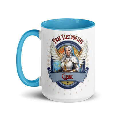 EYNA Emporium - "Pray I Let You Live" Cleric Two-Toned Color Mug