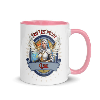 EYNA Emporium - "Pray I Let You Live" Cleric Two-Toned Color Mug