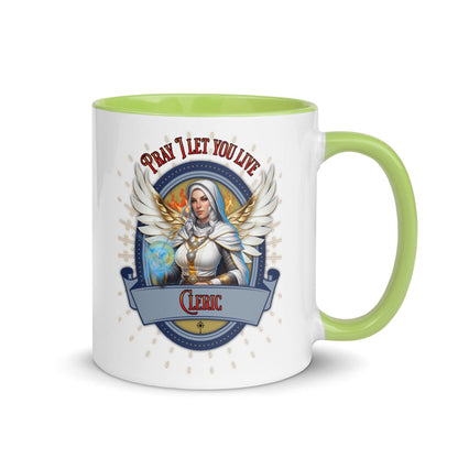 EYNA Emporium - "Pray I Let You Live" Cleric Two-Toned Color Mug