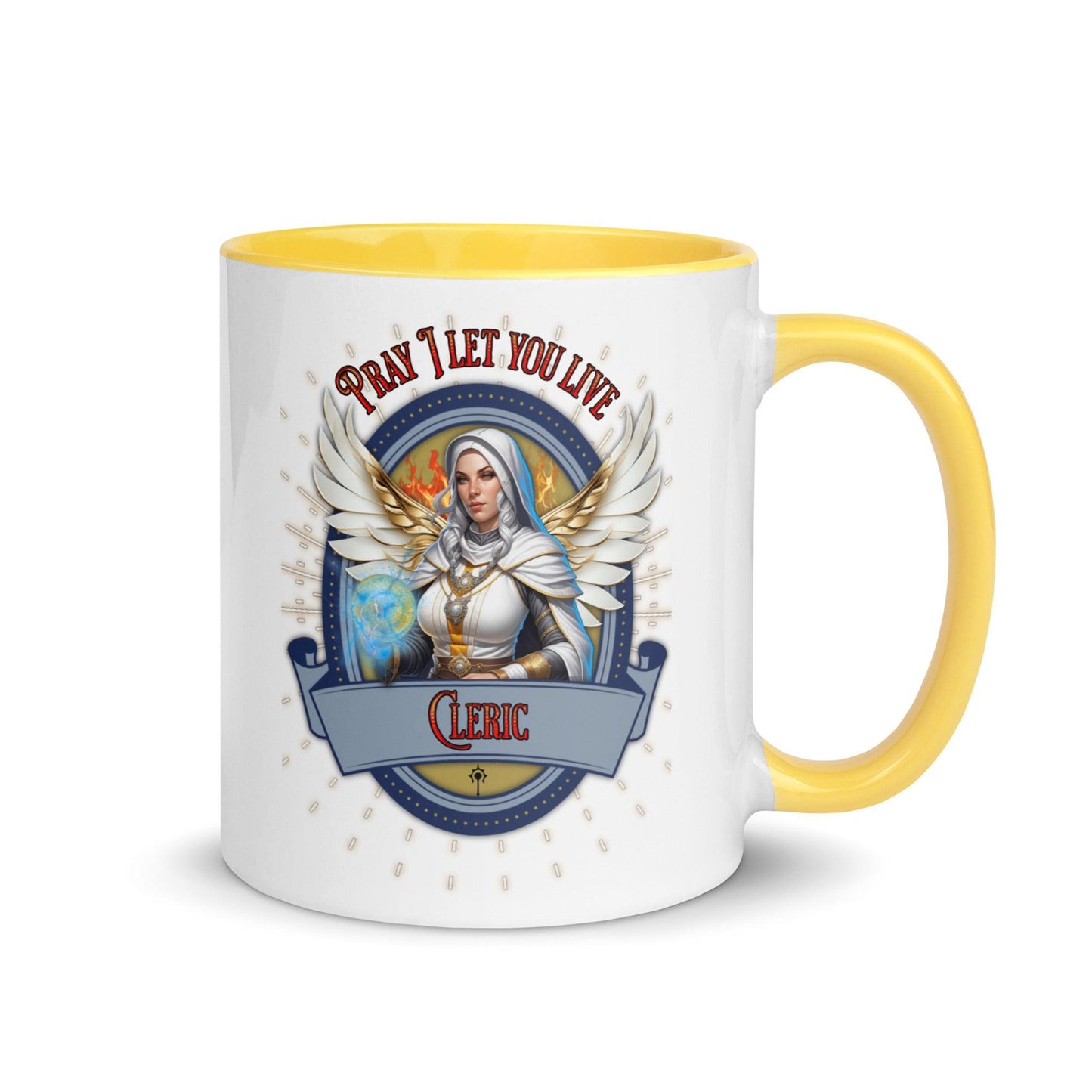 EYNA Emporium - "Pray I Let You Live" Cleric Two-Toned Color Mug