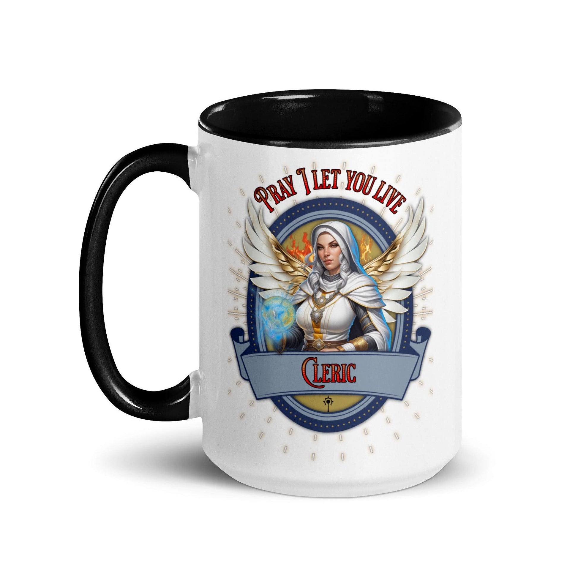 EYNA Emporium - "Pray I Let You Live" Cleric Two-Toned Color Mug