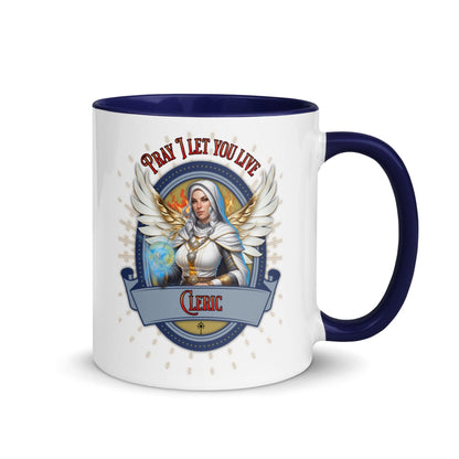 EYNA Emporium - "Pray I Let You Live" Cleric Two-Toned Color Mug