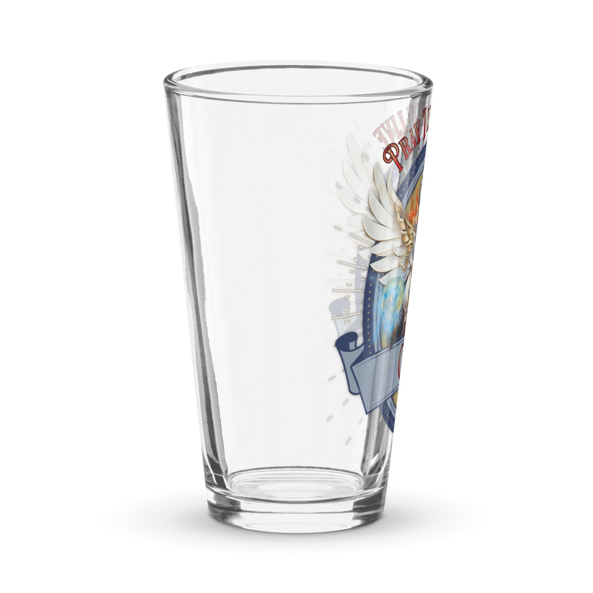 EYNA Emporium - "Pray I Let You Live" Shaker Pint Glass - Cleric