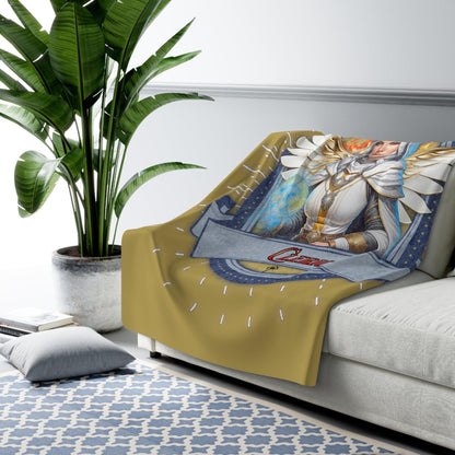 EYNA Emporium - "Pray I Let You Live" Sherpa Fleece Blanket - Cleric