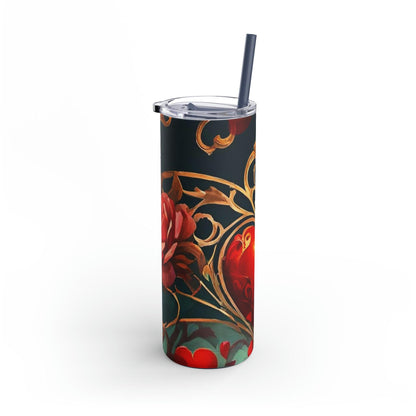 EYNA Emporium - "Regal Heart" Maars Maker Skinny Matte Tumbler, 20oz