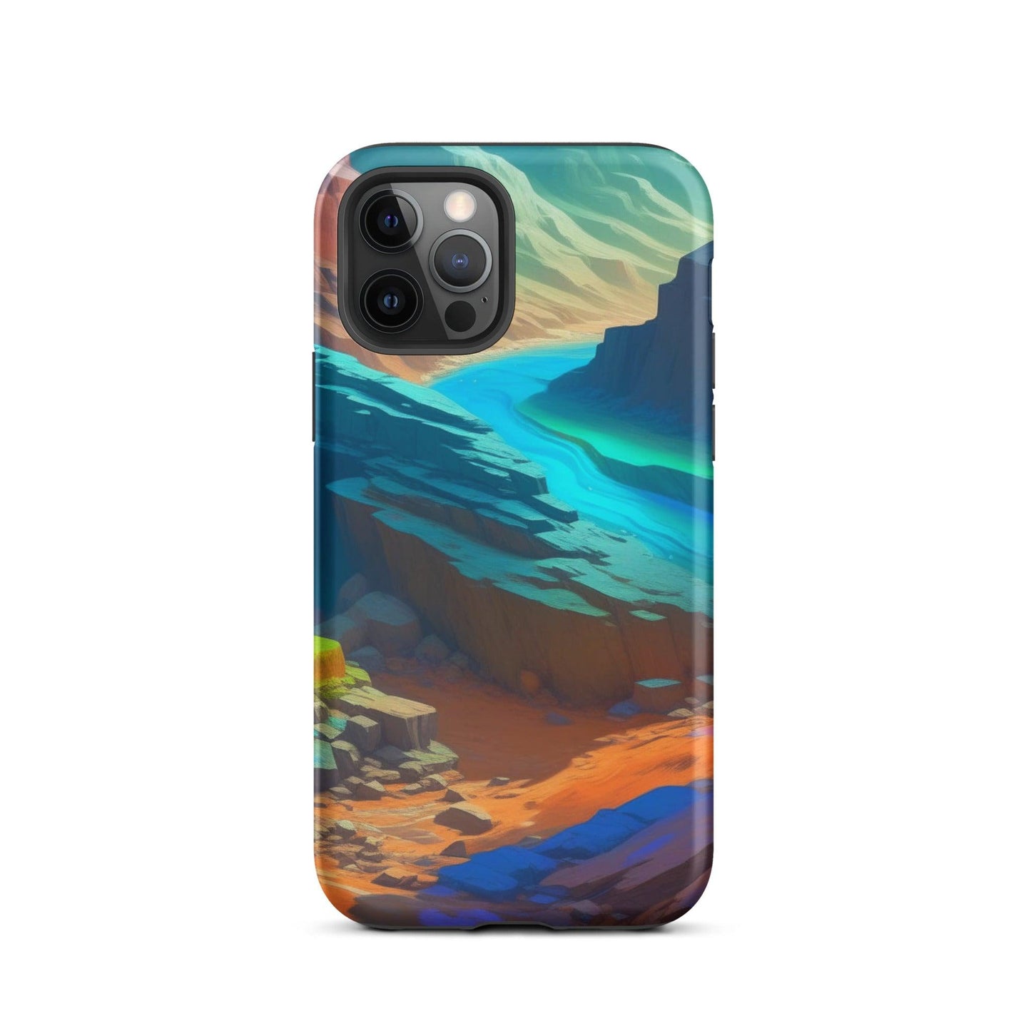 EYNA Emporium - "River Flow" Tough Case for iPhone® - Dual Layer Protection