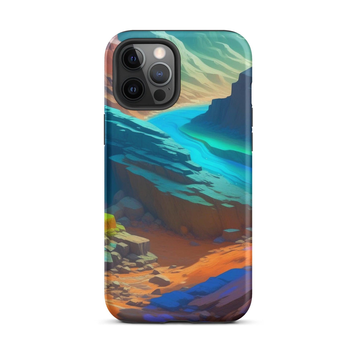 EYNA Emporium - "River Flow" Tough Case for iPhone® - Dual Layer Protection