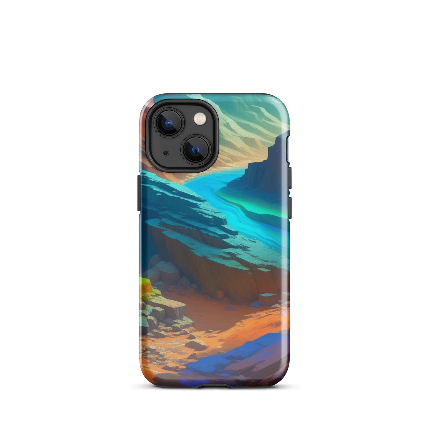 EYNA Emporium - "River Flow" Tough Case for iPhone® - Dual Layer Protection