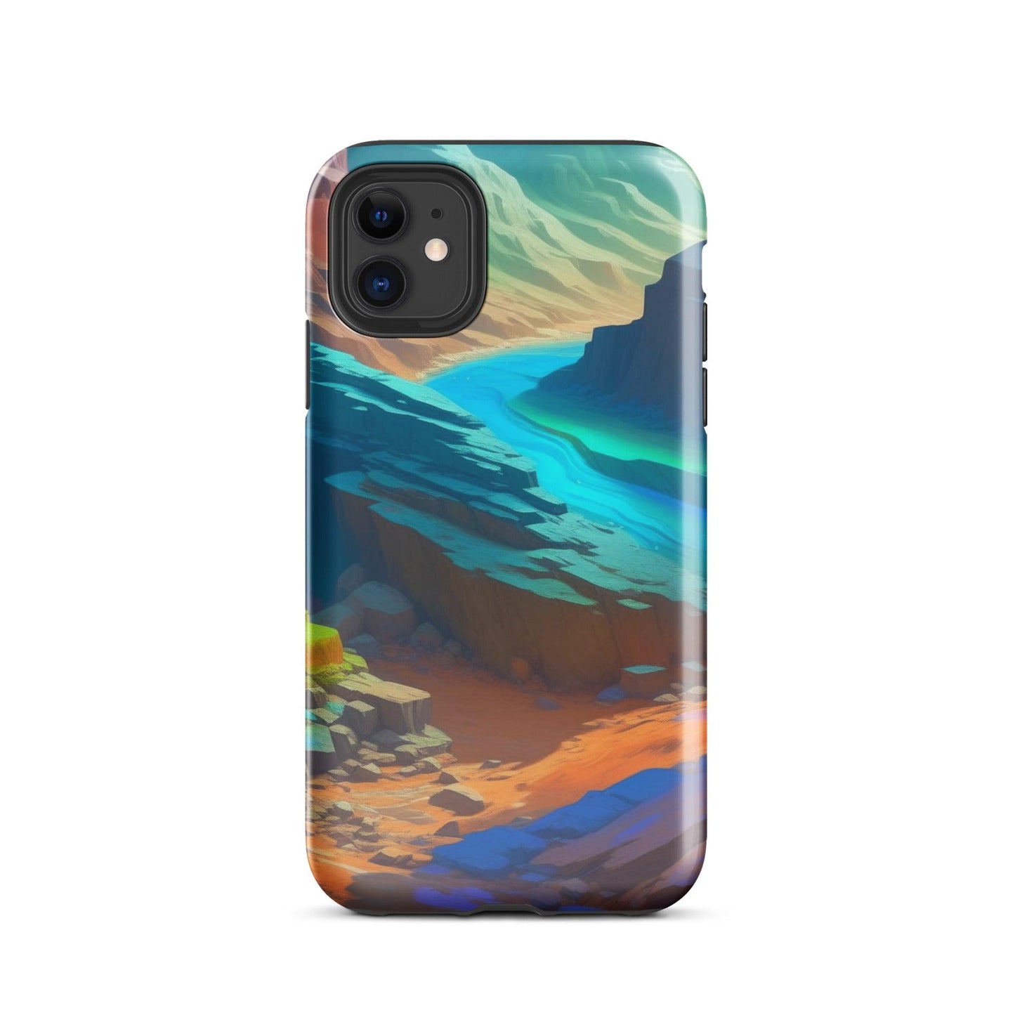 EYNA Emporium - "River Flow" Tough Case for iPhone® - Dual Layer Protection