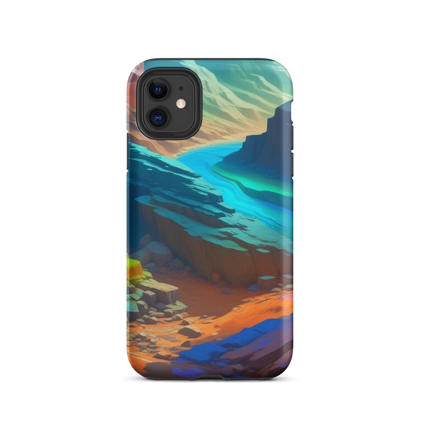 EYNA Emporium - "River Flow" Tough Case for iPhone® - Dual Layer Protection