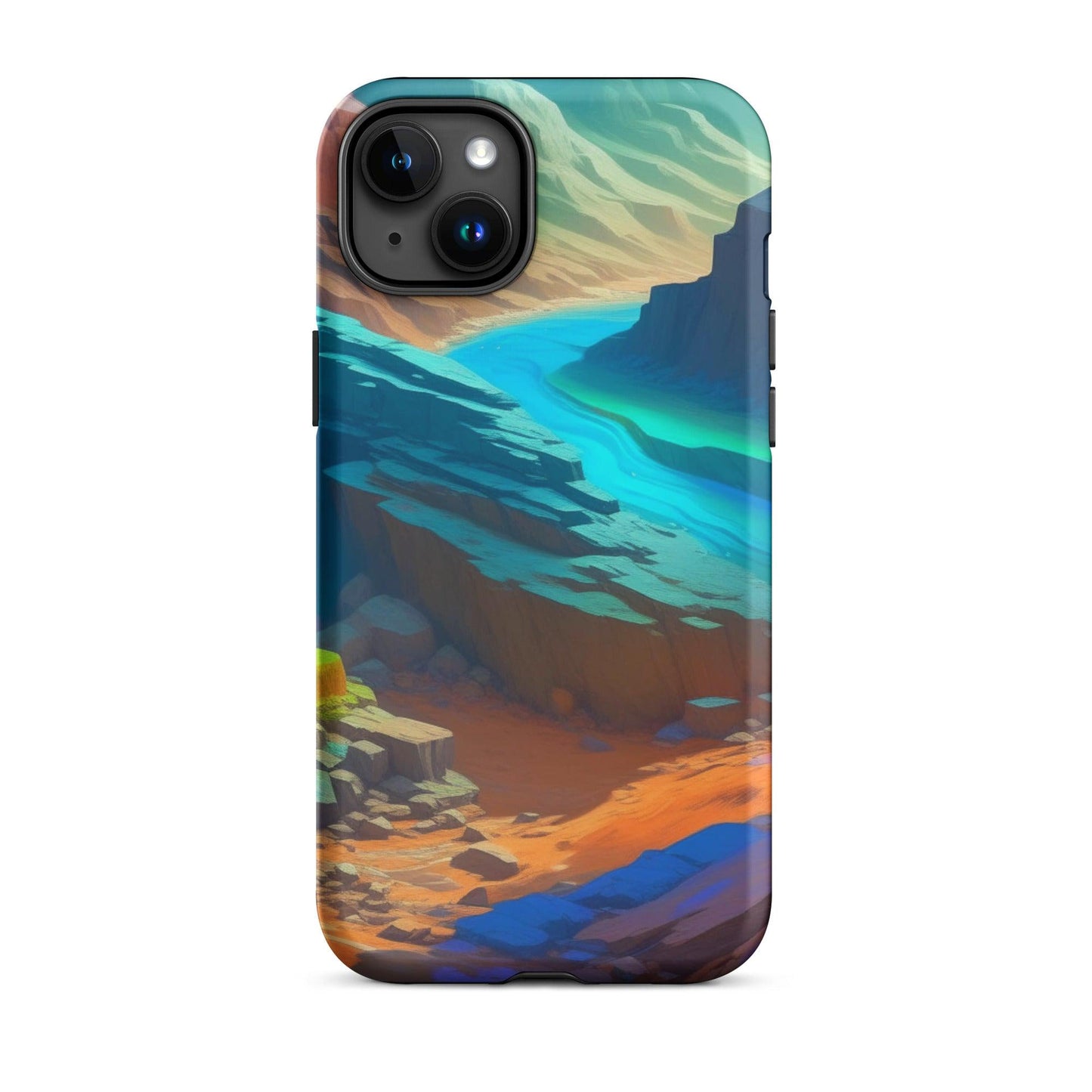 EYNA Emporium - "River Flow" Tough Case for iPhone® - Dual Layer Protection