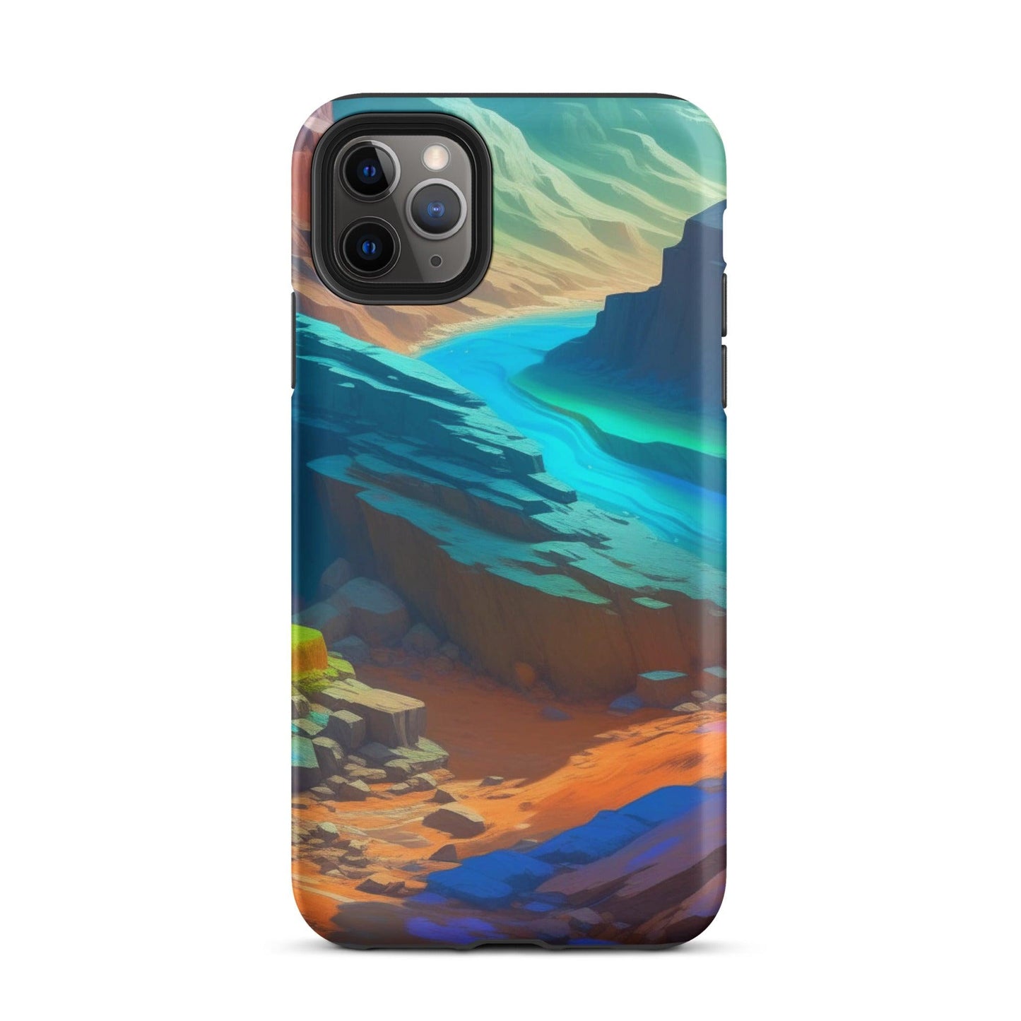 EYNA Emporium - "River Flow" Tough Case for iPhone® - Dual Layer Protection