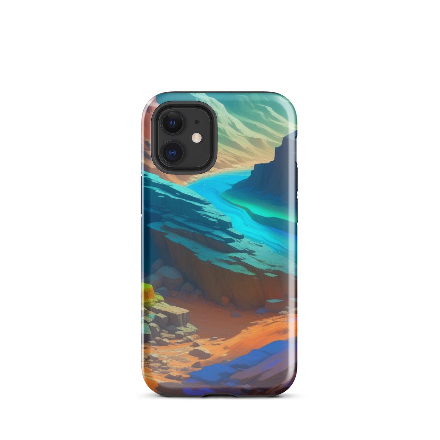 EYNA Emporium - "River Flow" Tough Case for iPhone® - Dual Layer Protection