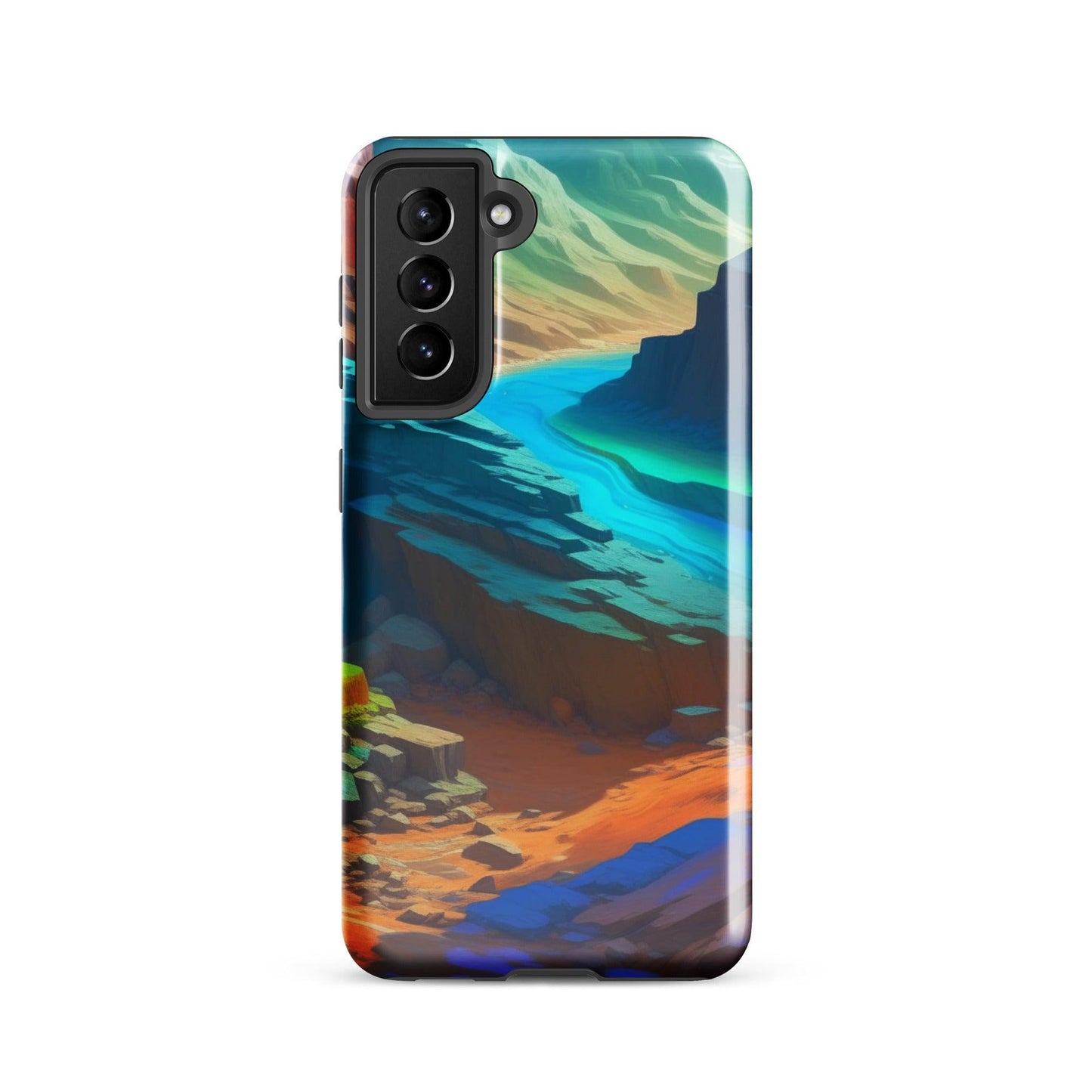 EYNA Emporium - "River Flow" Tough Case for Samsung® Phones - Dual Layer Protection