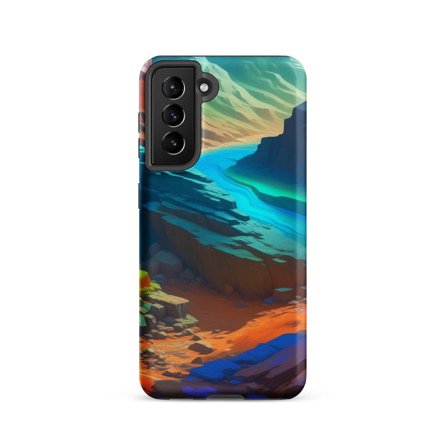 EYNA Emporium - "River Flow" Tough Case for Samsung® Phones - Dual Layer Protection