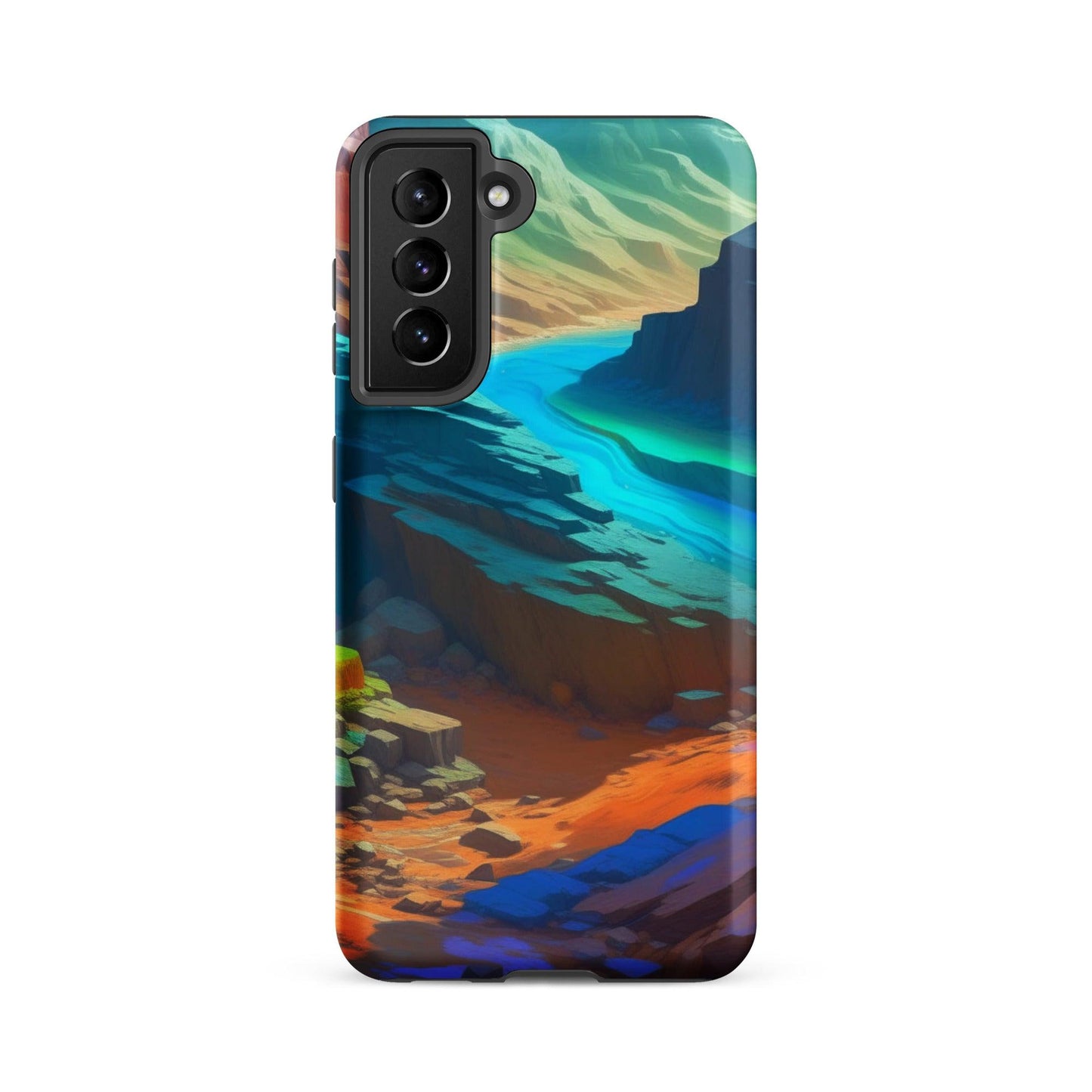 EYNA Emporium - "River Flow" Tough Case for Samsung® Phones - Dual Layer Protection