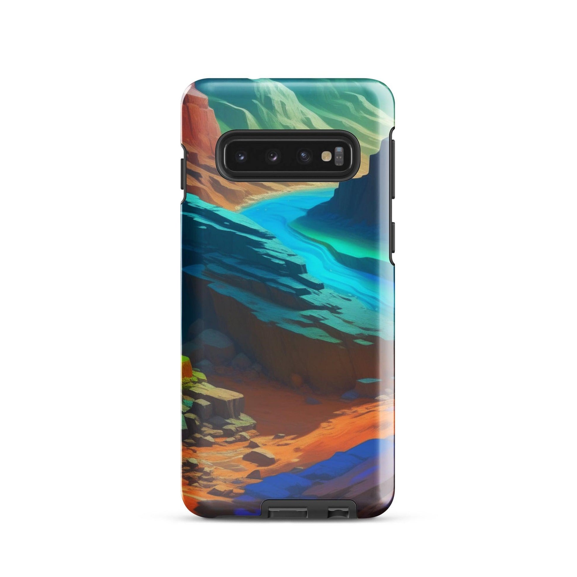 EYNA Emporium - "River Flow" Tough Case for Samsung® Phones - Dual Layer Protection