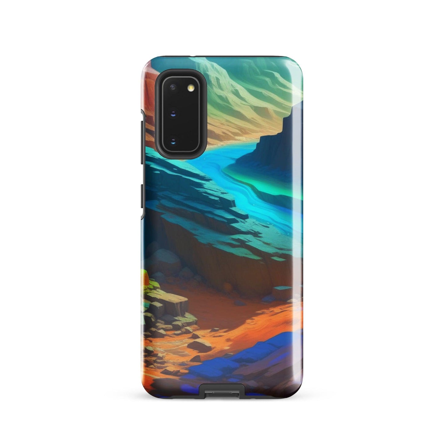 EYNA Emporium - "River Flow" Tough Case for Samsung® Phones - Dual Layer Protection