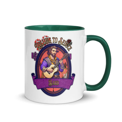 EYNA Emporium - "Rolling to Seduce" Male Bard Two-Toned Color Mug