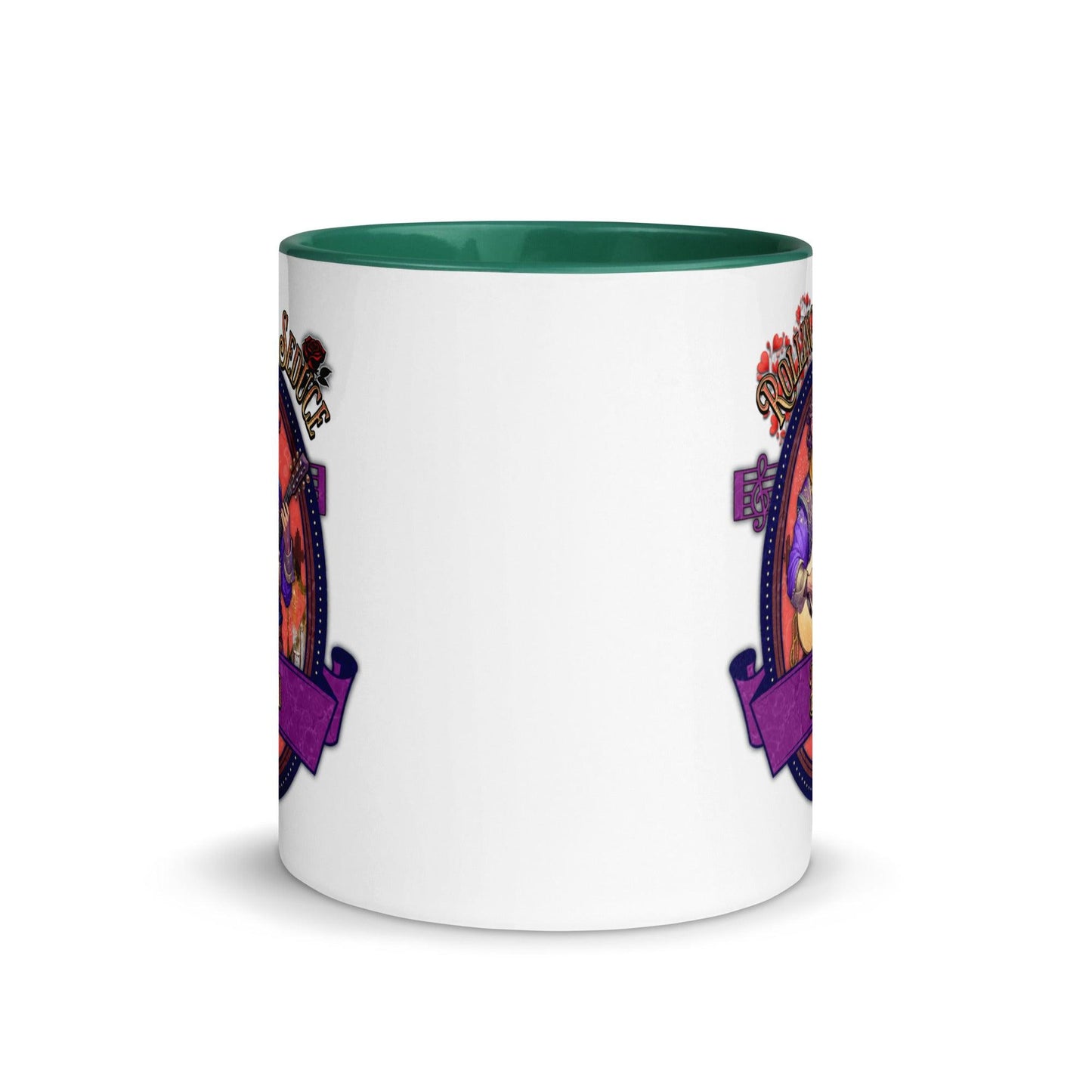 EYNA Emporium - "Rolling to Seduce" Male Bard Two-Toned Color Mug