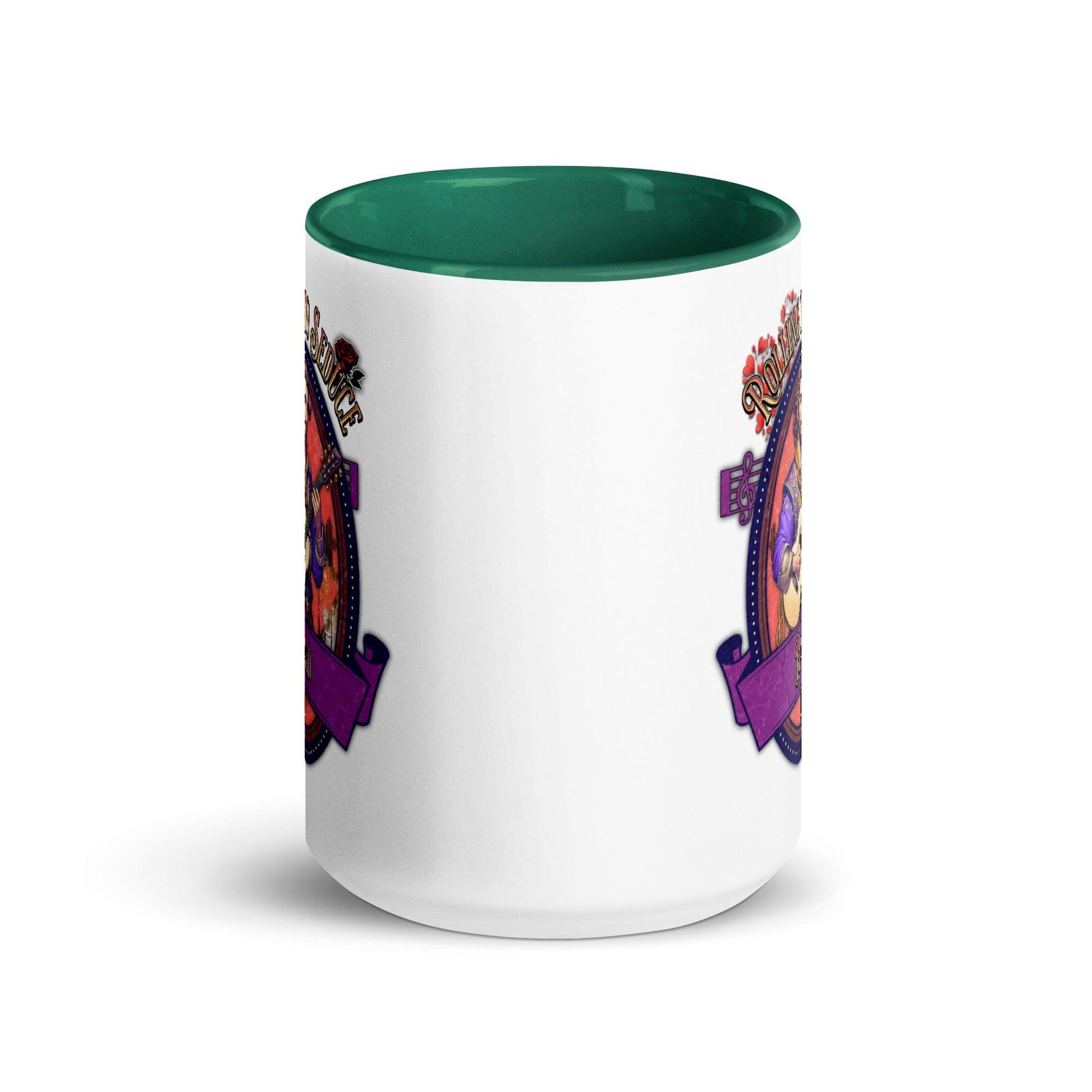 EYNA Emporium - "Rolling to Seduce" Male Bard Two-Toned Color Mug