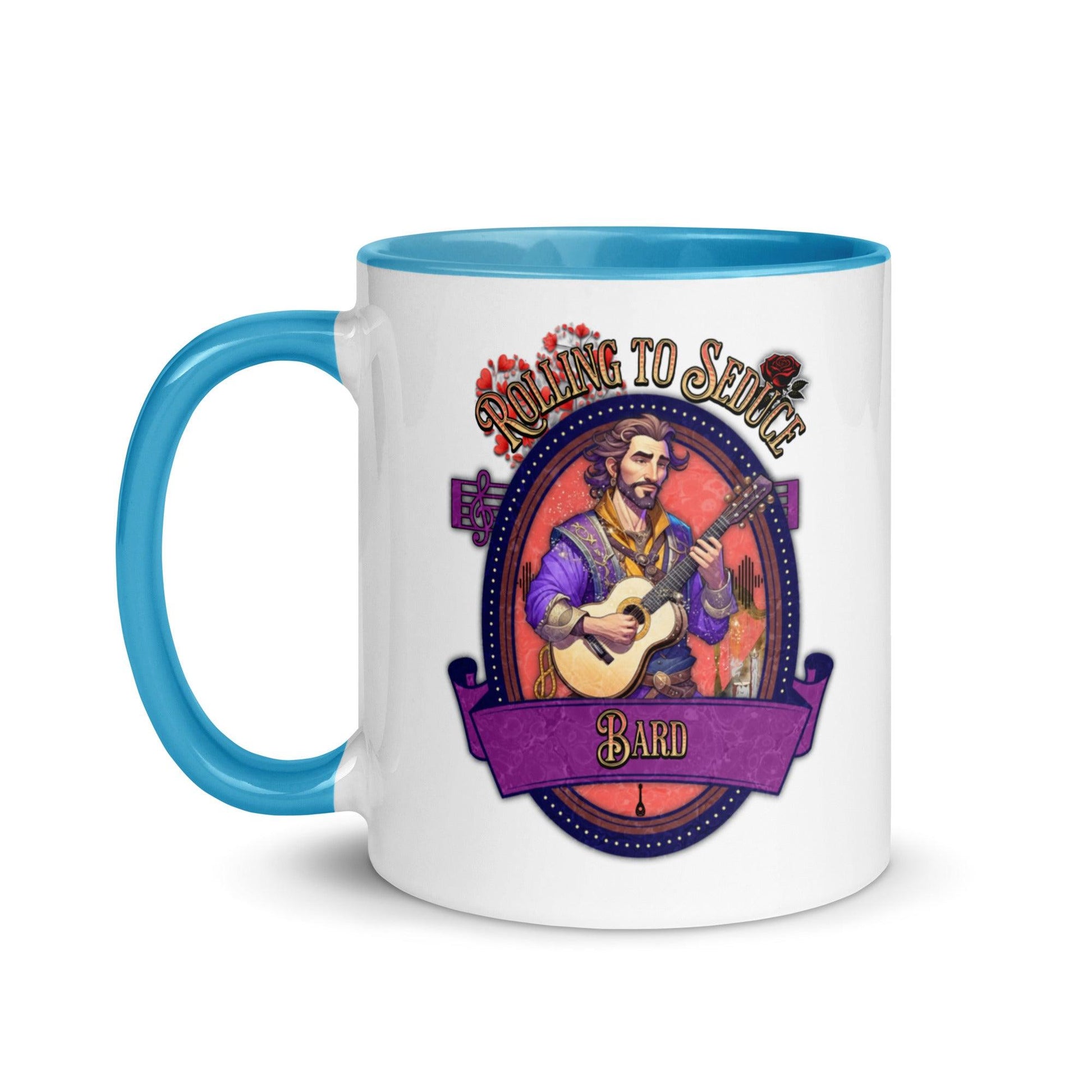 EYNA Emporium - "Rolling to Seduce" Male Bard Two-Toned Color Mug