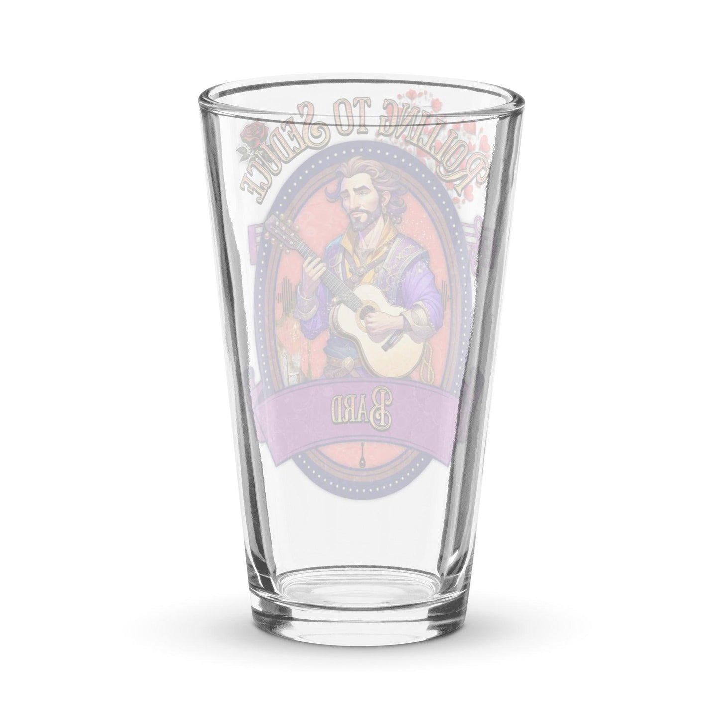 EYNA Emporium - "Rolling to Seduce" Shaker Pint Glass - Male Bard