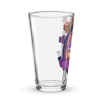 EYNA Emporium - "Rolling to Seduce" Shaker Pint Glass - Male Bard