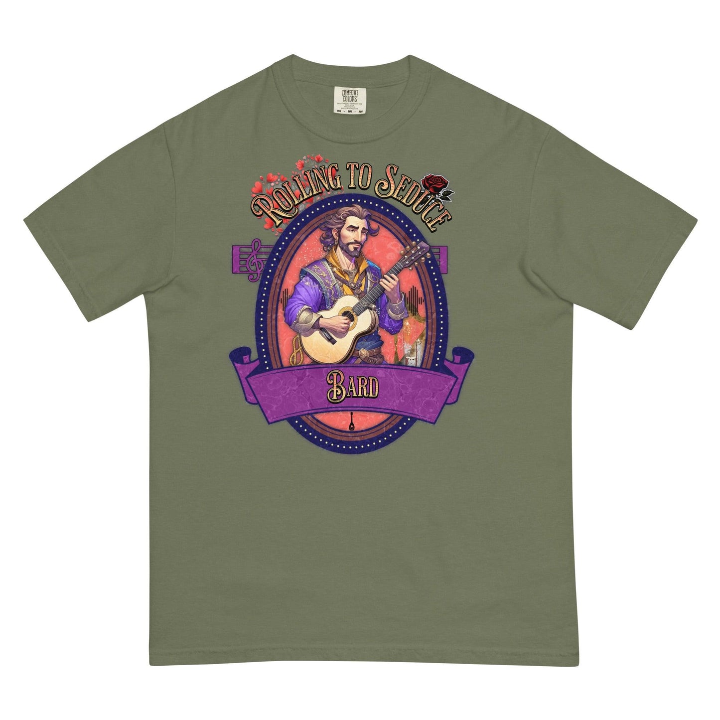 EYNA Emporium - "Rolling to Seduce" Unisex Bard Heavyweight T-Shirt