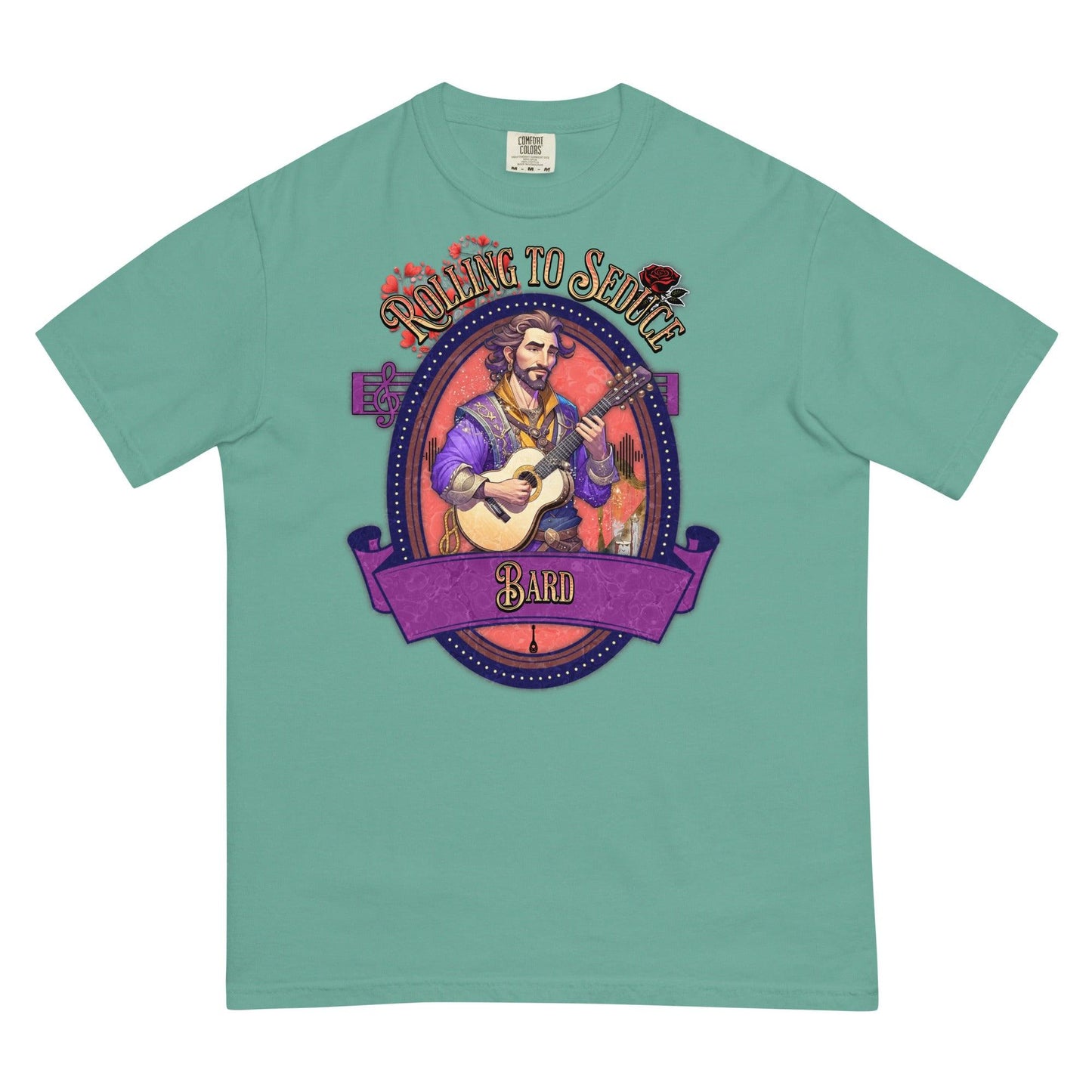 EYNA Emporium - "Rolling to Seduce" Unisex Bard Heavyweight T-Shirt