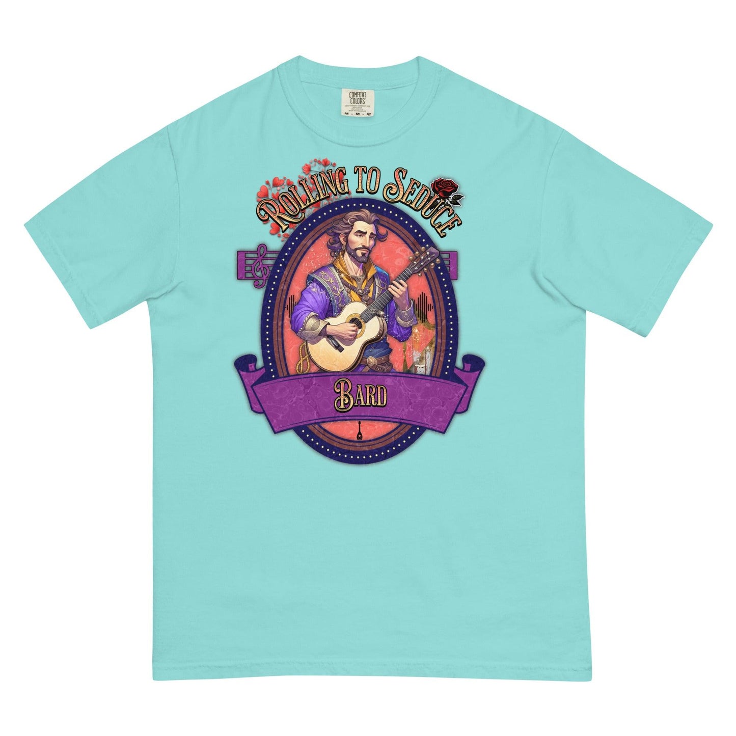 EYNA Emporium - "Rolling to Seduce" Unisex Bard Heavyweight T-Shirt