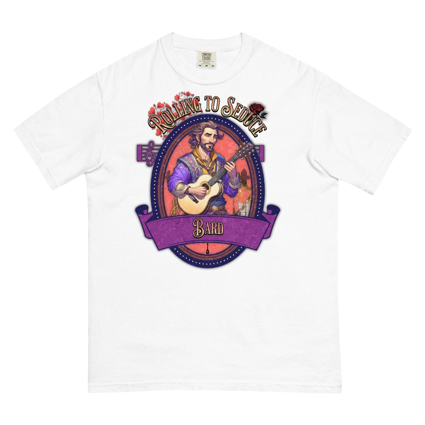 EYNA Emporium - "Rolling to Seduce" Unisex Bard Heavyweight T-Shirt