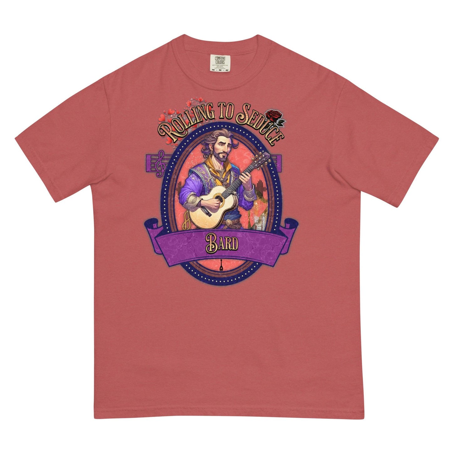 EYNA Emporium - "Rolling to Seduce" Unisex Bard Heavyweight T-Shirt