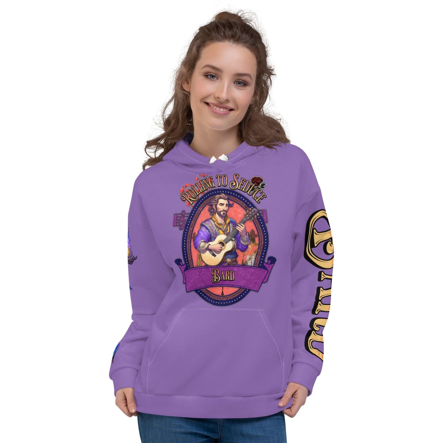 EYNA Emporium - "Rolling to Seduce" Unisex Hoodie - Male Bard