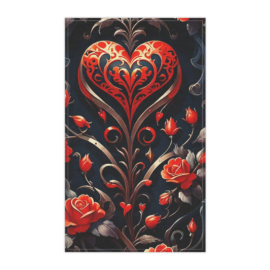 EYNA Emporium - "Royal Heart" Kitchen Towel