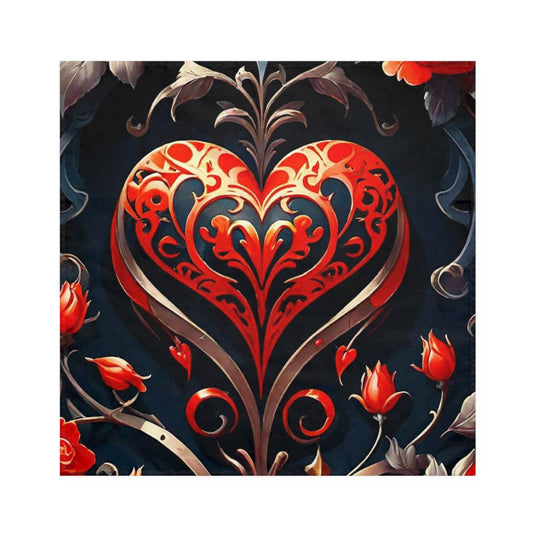 EYNA Emporium - "Royal Hearts" Broadcloth Napkins