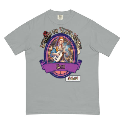 EYNA Emporium - "Seduction and Vicious Mockery" Bard Unisex Heavyweight T-Shirt