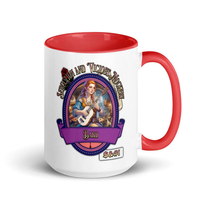 EYNA Emporium - "Seduction and Vicious Mockery" Female Bard Two-Toned Color Mug