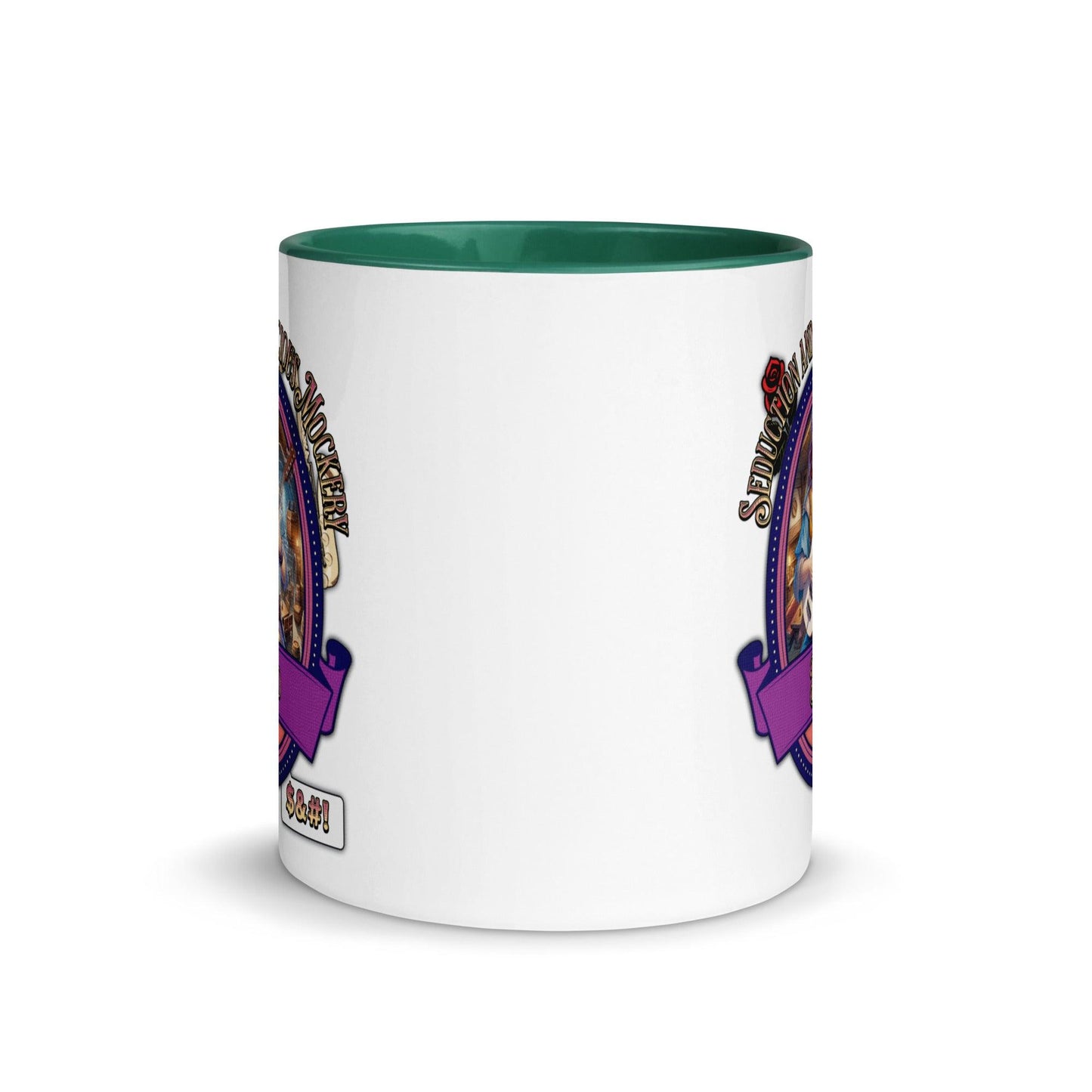 EYNA Emporium - "Seduction and Vicious Mockery" Female Bard Two-Toned Color Mug