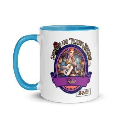 EYNA Emporium - "Seduction and Vicious Mockery" Female Bard Two-Toned Color Mug