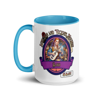 EYNA Emporium - "Seduction and Vicious Mockery" Female Bard Two-Toned Color Mug